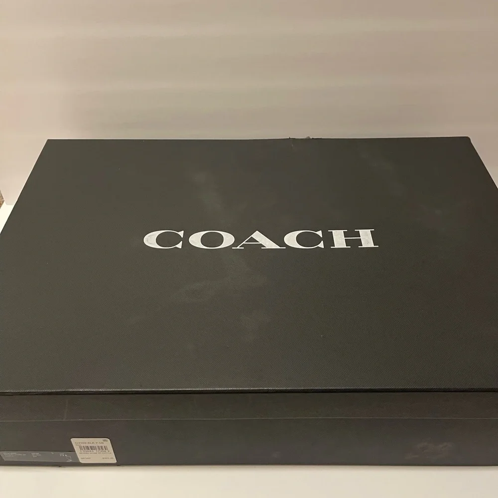 Coach Black Over the Knee Boots
